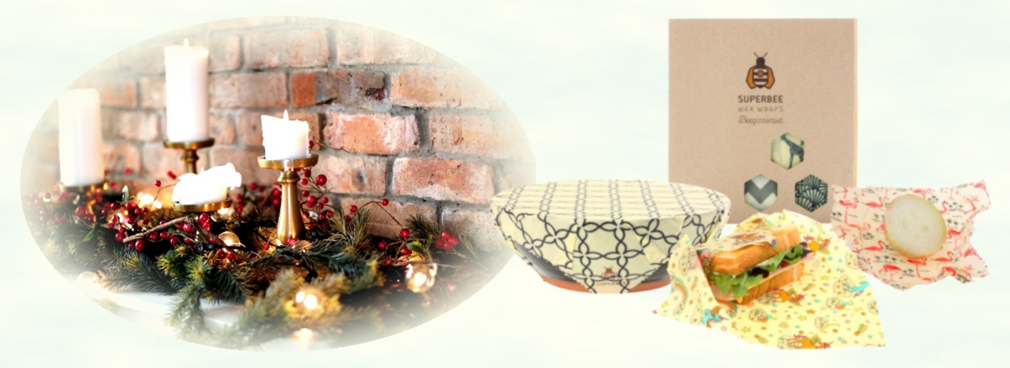 Superbee Bienenwachstuch zum Weihnachtsgeschenke